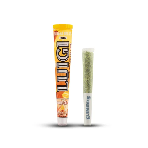 Luigi Banana Gelato Fattone Pre Roll